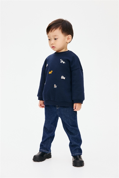 Толстовка с мотивом и матовой изнанкой 1296500004 - Фото 13849354