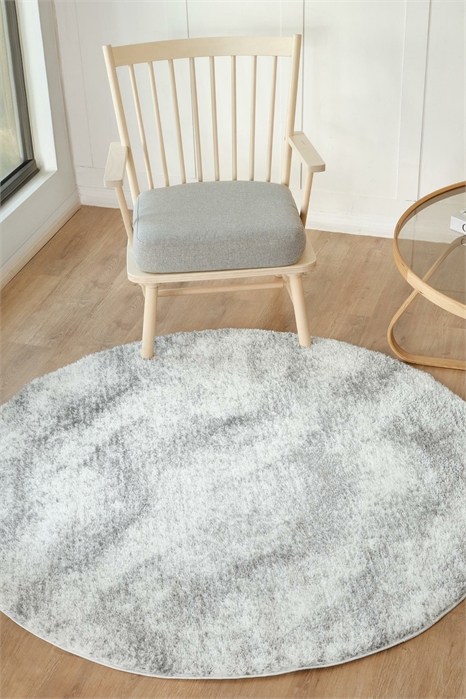 Круглый ковер Shaggy Solid Color с плюшевым ворсом 1305196001 - Фото 13850148