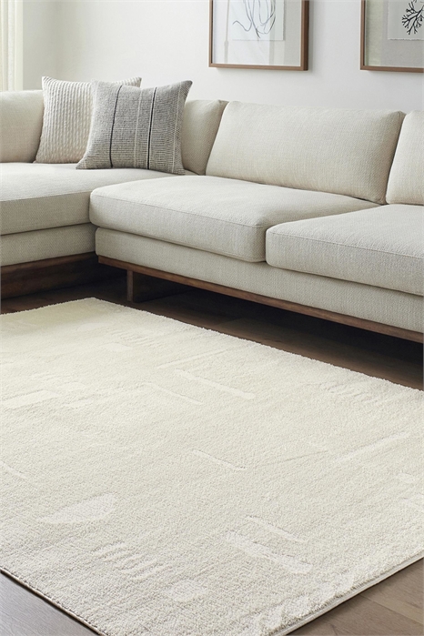 Современный ковер с высоким ворсом в стиле сканди 1305197002 - Фото 13850156