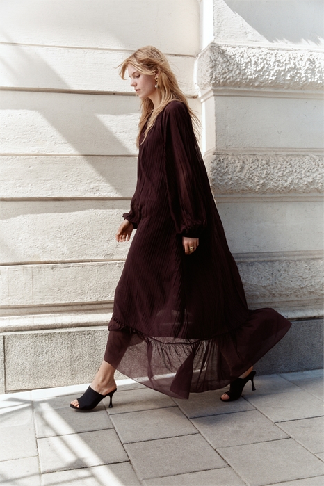 Плиссированное платье макси 1308381001 - Фото 13850331