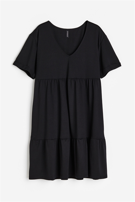 Многоярусное платье из джерси 1139178003 - Фото 13850634