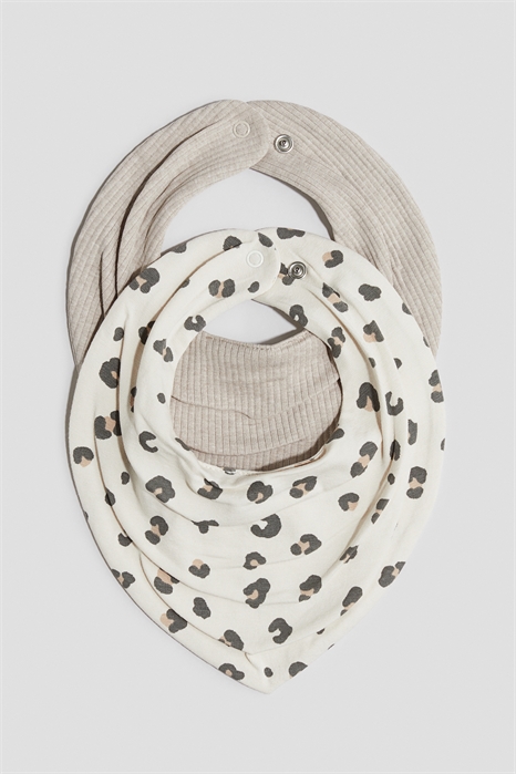 Треугольные нагрудники в 2 упаковках 1193446012 - Фото 13851395