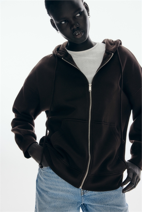 Зип-Худи оверсайз 1234775014 - Фото 13851591