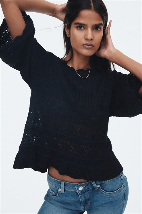 Джемпер с отделкой пуантелью 1277621003 - Фото 13852142