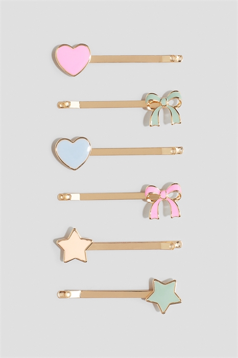 Зажимы для волос 6 шт. 1310788001 - Фото 13854446