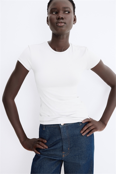 Облегающая футболка из микрофибры 1142908063 - Фото 13855560