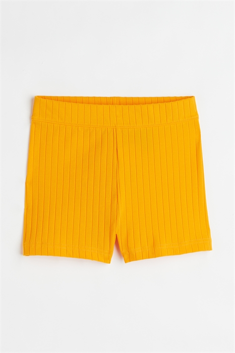 Шорты из ребристого трикотажа 1040771003 - Фото 13856405