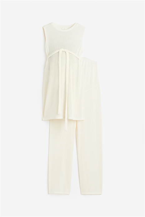 Комплект MAMA из двух частей: топ и брюки 1116244001 - Фото 13856822