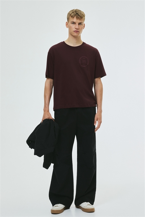 Футболка свободного кроя с принтом 1227157042 - Фото 13858673