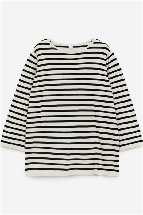 Вязаный джемпер из хлопка 1272974001 - Фото 13858794