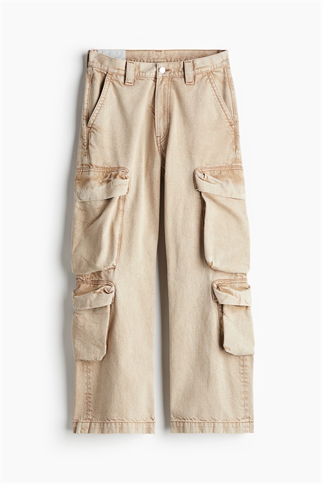 Свободные джинсы-карго Bootcut 1256085003 - Фото 13859444