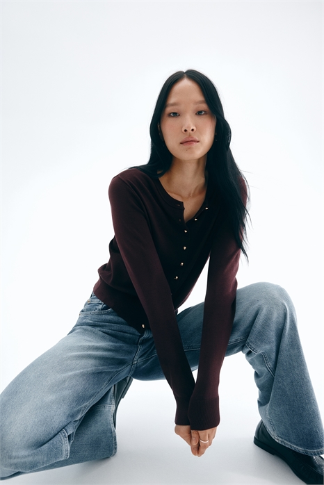 Вязаный кардиган 1237776017 - Фото 13859527