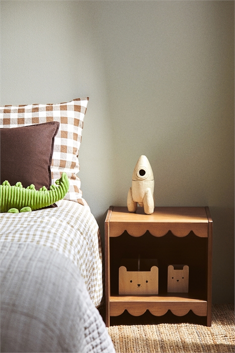 Деревянная прикроватная тумбочка 1254725001 - Фото 13862067