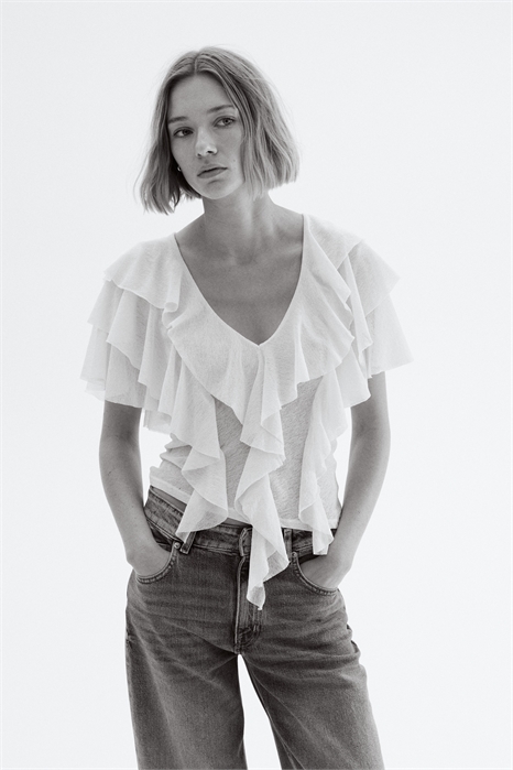 Топ с воланами 1319633001 - Фото 13868176