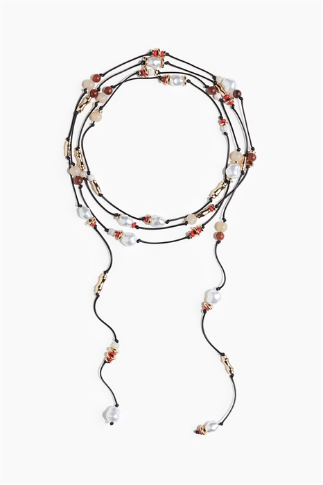 Ожерелье из бисерного шнура 1323677001 - Фото 13868205