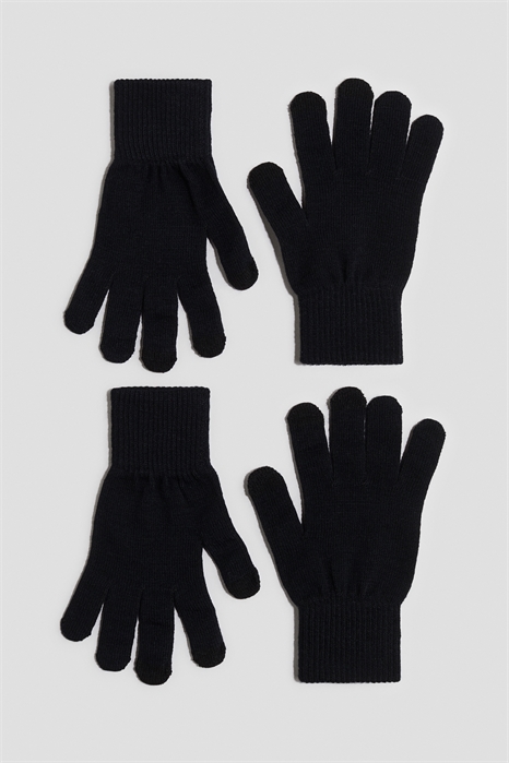 Перчатки для сенсорных экранов в упаковке по 2 штуки 1190351005 - Фото 13869160