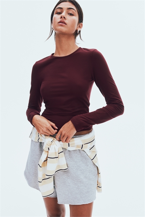 Топ из мягкого трикотажа 1285401004 - Фото 13869918