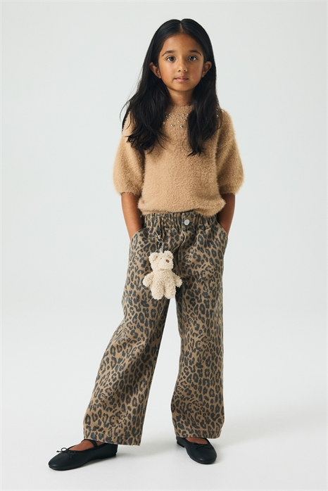 Джинсы с широкими штанинами из бумажного пакета 1306495002 - Фото 13869939