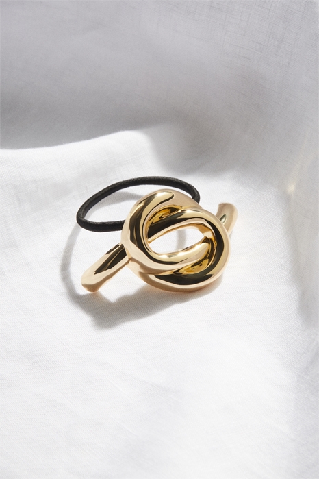 Резинка для волос с декоративным узелком 1295643001 - Фото 13870524