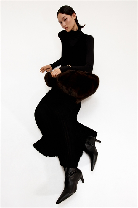 Сапоги-носки на каблуке 1296617002 - Фото 13870551