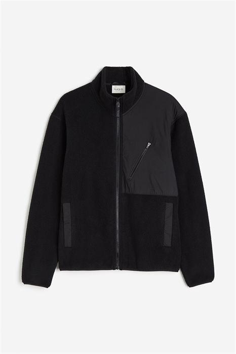 Плюшевая куртка свободного покроя среднего слоя 1202000001 - Фото 13871634