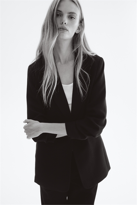 Блейзер с присборенными рукавами 1287882002 - Фото 13872171