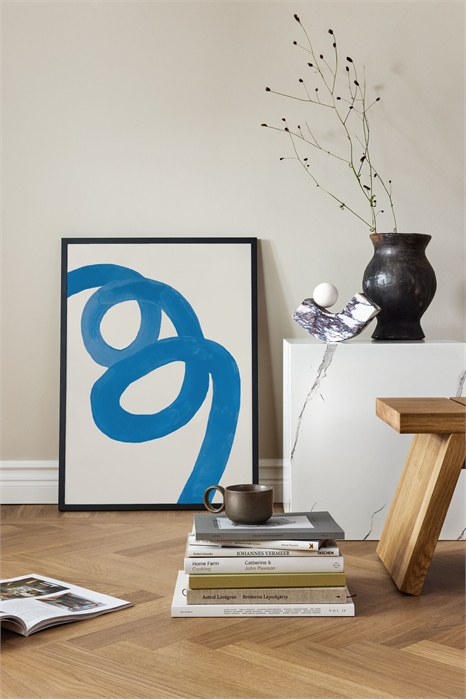 Постер Синий завиток 1221315001 - Фото 13872362