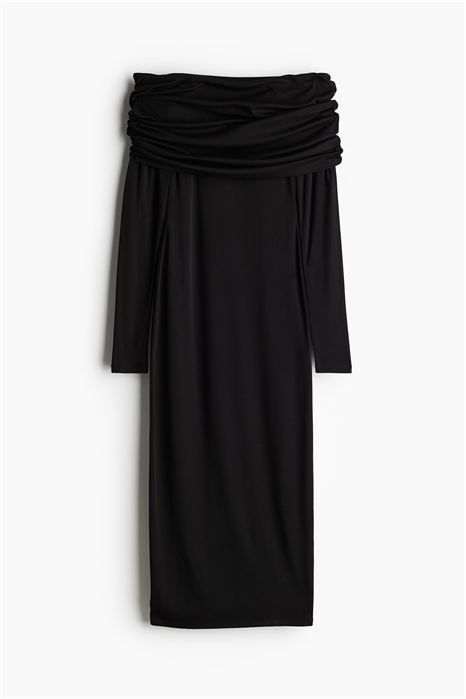 Платье с откидным краем на плечах 1243097001 - Фото 13873687