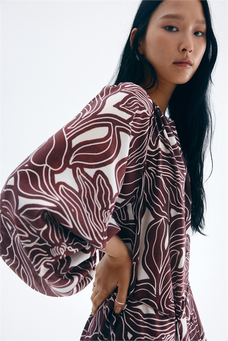 Платье с завязывающимся поясом 1299908004 - Фото 13874551