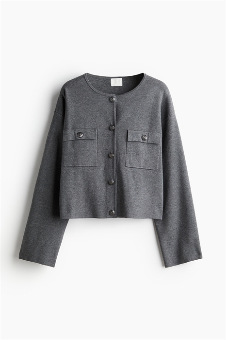 Кардиган с отделкой карманов 1245672004 - Фото 13874939