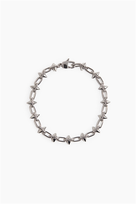 Браслет с деталями в виде шипов 1304472001 - Фото 13875303