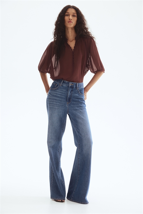 Блузка из кринклида 1297190002 - Фото 13875426