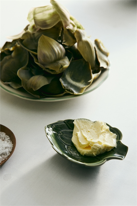 Небольшая фигурная сервировочная тарелка из керамики 1301621001 - Фото 13876028