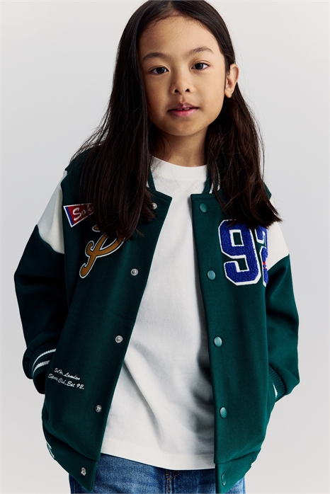 Бейсбольная куртка с рисунком из мотивов 1310162001 - Фото 13876506