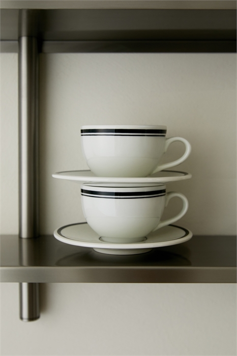 Чашка и блюдце для капучино в упаковке из 2 штук 1297014001 - Фото 13876776