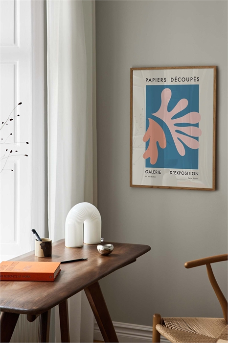 Плакат Papiers Découpés Pink Orange 1189793001 - Фото 13877392