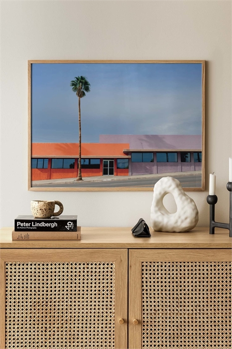 Постер с изображением дорожной пальмы 1127378001 - Фото 13877967