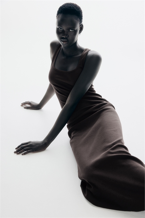 Платье-макси без рукавов 1292716002 - Фото 13878006