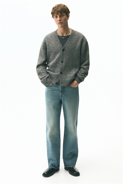 Пушистый кардиган Loose Fit 1296613004 - Фото 13879952