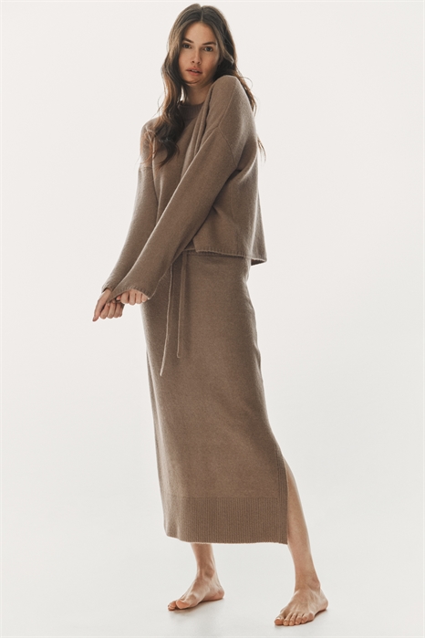 Трикотажная юбка на завязках 1297944001 - Фото 13880112