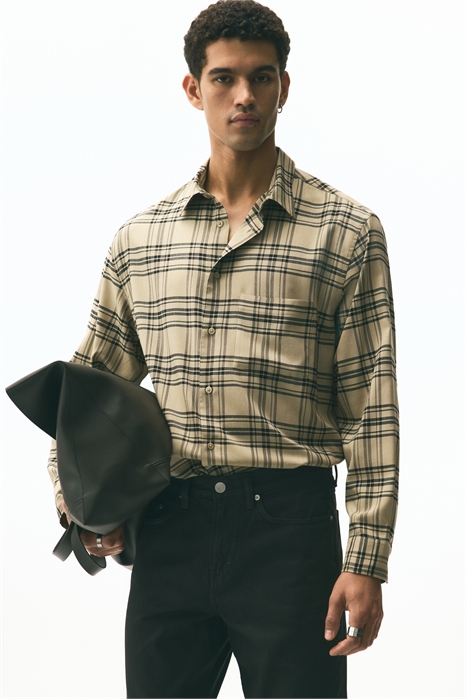 Рубашка расслабленного кроя артикул 1301692002