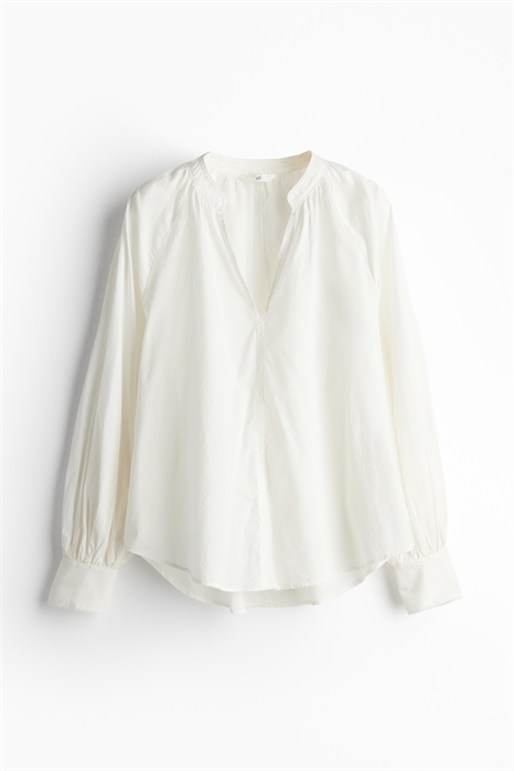 Блузка с воздушными рукавами 1241800003 - Фото 13881468