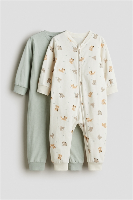 Хлопковые спальные костюмы 2 шт. 1085413050 - Фото 13882007