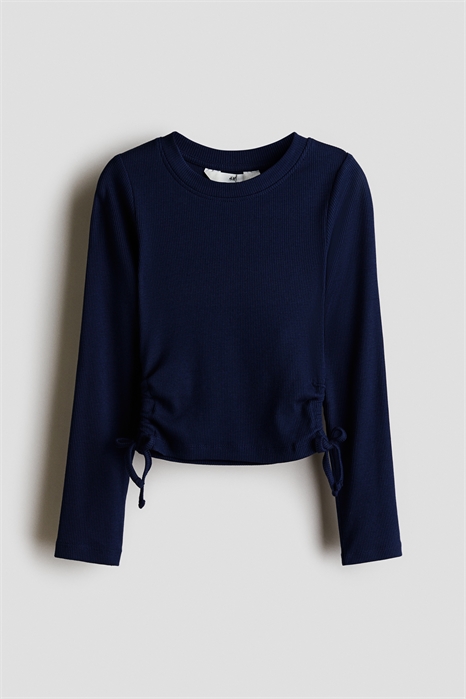 Топ с ребристыми завязками 1297112003 - Фото 13882331