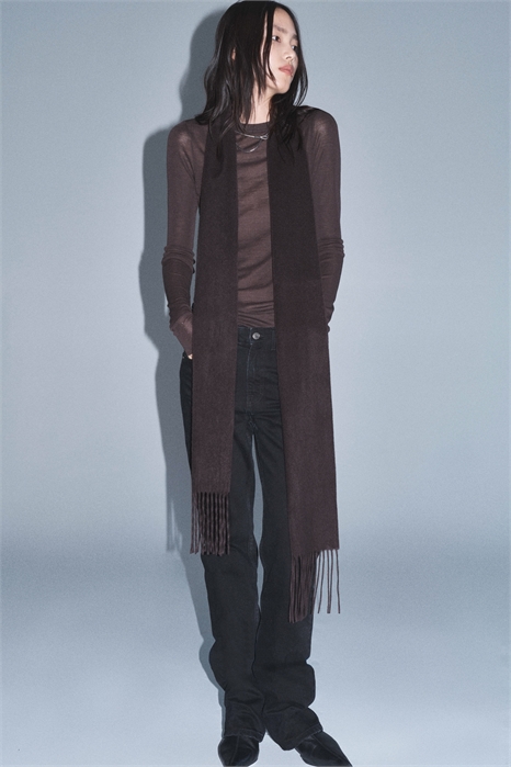 Кашемировый шарф 1301780001 - Фото 13882507