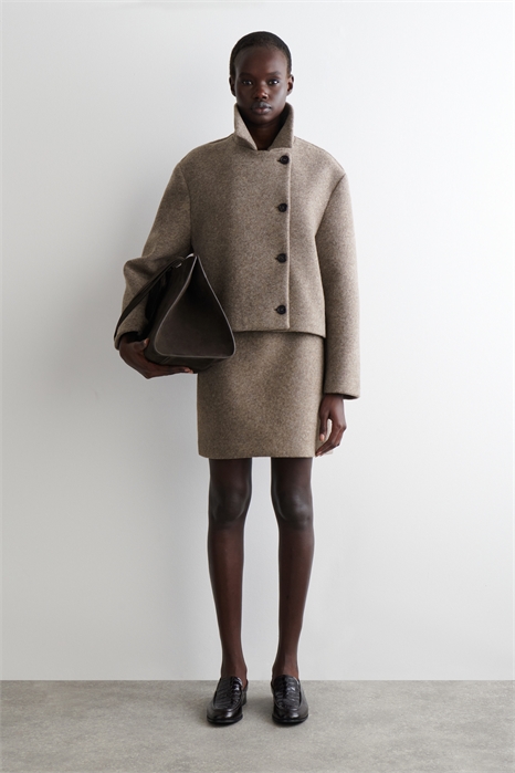 Мини-юбка из вареной шерсти 1308023002 - Фото 13884558