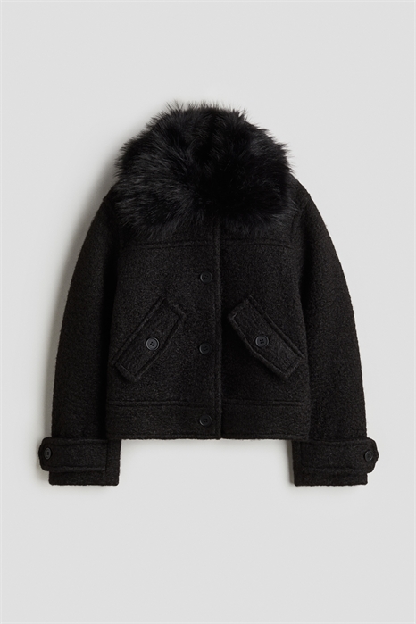 Куртка с пушистым воротником 1294317001 - Фото 13885276