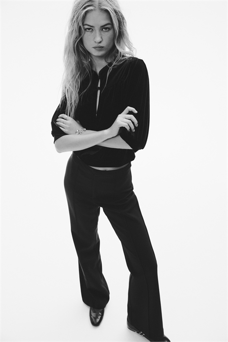 Расклешенные брюки 1297268001 - Фото 13885368