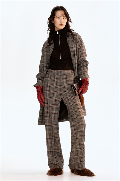 Приталенные брюки 1302961002 - Фото 13885563