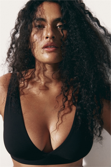 Мягкий бюстгальтер из микрофибры с мягкой подкладкой 1300441001 - Фото 13888084